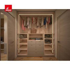 AllandCabinet Style moderne Haute qualité Différents modèles Vente entière Placard personnalisé - Product Image 1