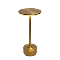 Lampe de table portable sans fil en métal, flexible, LED, avec capteur de lumière nocturne, commande tactile, rechargeable, de haute qualité