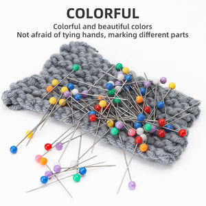 JP nhựa tròn bóng Đầu bản đồ chân bảng thông báo đầu tròn dễ thương ngón tay cái đinh đẩy chân đầu Lê - Product Image 5