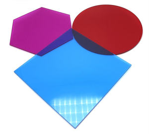 Feuilles acryliques multicolores, formes découpées sur mesure, épaisseur personnalisable, panneaux acryliques décoratifs pour les loisirs créatifs des enfants et la décoration intérieure - Product Image 1