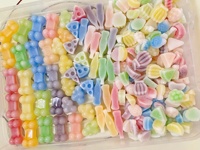 Wholesale Tik Tok Popular Exotic Chinese Snacks Sweets Fruit Gummy Jam Candies Funny Gum Style Wax Bottle Toy Candy Fruity