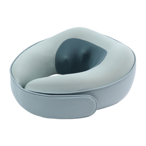Almohada de Viaje de Espuma Viscoelástica Recargable Personalizada con Soporte Cervical 6D, Masaje Amasador y Compresa Caliente ST-320 - Product Image 1