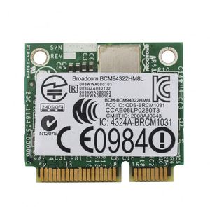 Forbroadcom bcm94322hm8l dw1510 bcm94322 bcm4322 băng tần kép + 300Mbps nửa Mini <span class=keywords><strong>PCI</strong></span>-Express Card không dây cho Dell E4200 E5500 Z09 - Product Image 2