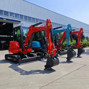 Machine d'excavatrice de 3.5 tonnes Bagger Euro 5 Certification kubota escavatore gratuit après-vente pelle Service Mini pelle 2 tonnes Prix