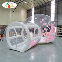 Artiste de ballon populaire de nouveau style annonçant gonflable la maison de bulle gonflable de maison d'amusement de ballon