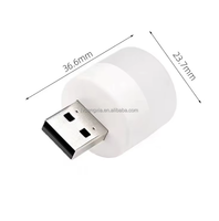 Mini Lámpara LED USB para Dormitorio, Minimalista, de ABS, para Leer en la Cama, con Carga de Energía Móvil, Luz Nocturna para Mesita de Noche, Cuidado de la Vista