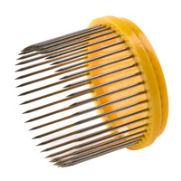 Équipement apicole outils apicoles en acier inoxydable type aiguille reine cage pour l'élevage et la capture des reines