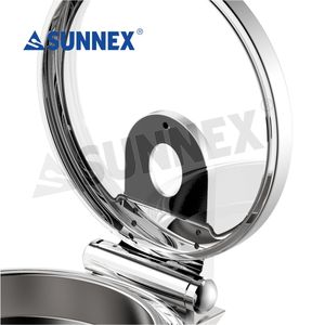 SUNNEX หม้อซุป10L เบนมารี304. Ss.s อาหารบุฟเฟ่ต์เตาอุ่นซุปโจ๊กร้านอาหารซุปกาต้มน้ำอุปกรณ์ในโรงแรม - Product Image 2