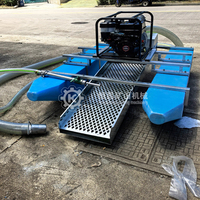 Machine de dragage d'or portable pour le lavage de l'or de rivière