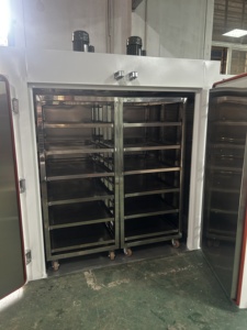 Horno de calefacción de secado de aire caliente por convección de aire forzado Hardware eléctrico <span class=keywords><strong>Pharm</strong></span> 300 grados Celsius Horno industrial por lotes 415V/380V - Product Image 3
