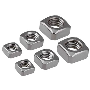 Thép không gỉ sáp VUÔNG các loại hạt độ chính xác cao din557 mỏng Nut 304 máy giặt tùy chỉnh mạ kẽm hạt vuông - Product Image 1