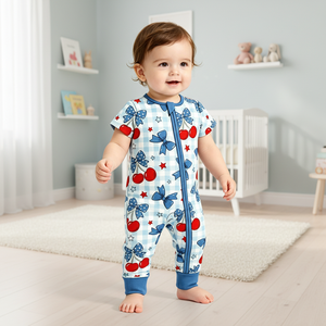 Babylovey - Mameluco de Fibra de Bambú Orgánica para Bebé Recién Nacido, Bonito y Suave, de Manga Corta, para Dormir, Pijama para Bebé - Product Image 3