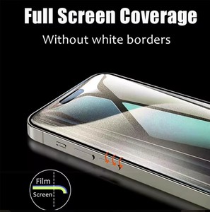 ฟิล์มกันรอยไฮโดรเจลแบบกำหนดเองสำหรับ iPhone 17E ฟิล์ม TPU ป้องกันเต็มจอ บางเฉียบ ฟิล์มไฮโดรเจลซ่อมแซมตัวเองได้ สำหรับ iPhone 17E - Product Image 4