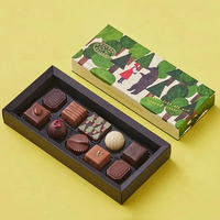 Usine en gros chocolat biscuit macaron boulangerie emballage de qualité alimentaire modèle personnalisé boîte en carton blanc avec insert diviseur