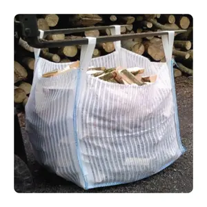 强力重型 2 吨大袋用于马铃薯装载，透气 PP 大袋, 通风马铃薯网格超大袋
