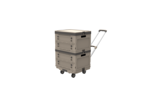 2025 Shopping Dolly Camión de mano de plástico plegable SC + 02 con 4 ruedas 60kgs - Product Image 3