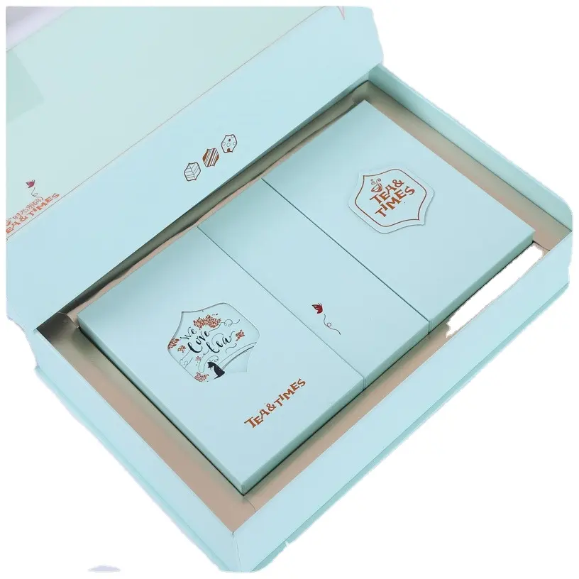 Boîte d'emballage en carton de luxe avec logo personnalisé, boîte d'emballage en papier de couleur bonbon pour bijoux