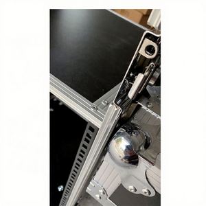 Üç kapılı tek katmanlı Microphone/8U/10U/12U/14U/16U/18U + 4U profesyonel alüminyum raf mikrofon mikser amplifikatör için uçuş durumda - Product Image 5