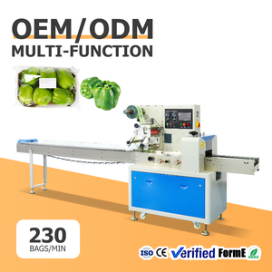 Máquina Automática de Envasado Horizontal de Alta Velocidad para Vegetales, Papas y Maíz, Equipo de Sellado y Empaquetado - Product Image 1
