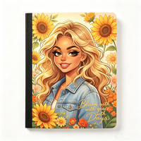 Cahiers de composition vintage style universitaire pour la rentrée scolaire américaine, format A4, en carton ivoire 300 g et papier sans acide 58 g