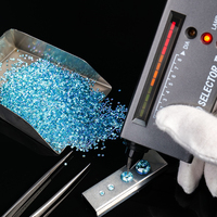 Ventes directes d'usine en gros de pierres précieuses en vrac 1-2mm Vvs1 bleu océan petite taille de mêlée Moissanite