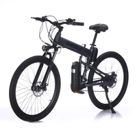 Bicicleta eléctrica SourceFactory para adultos, plegable, con batería extraíble de litio, bici elettrica, fahrrad elektro