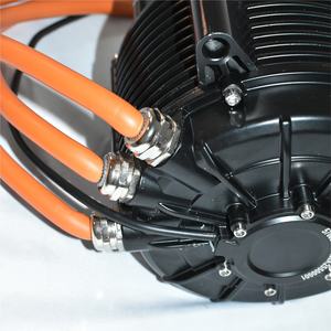 Super Power <span class=keywords><strong>1</strong></span>:2.37 Gear Ratio QS165 12000W 72V 60H PMSM 12KW <span class=keywords><strong>Mid</strong></span> Drive Motor Kit con controlador programable Fardriver ND72890 - Product Image 2