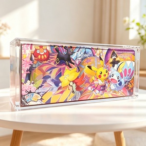 Durable Clear Acrylic Display Case <b>Protector</b> Card Special Box for Collectibles - Product Image 3