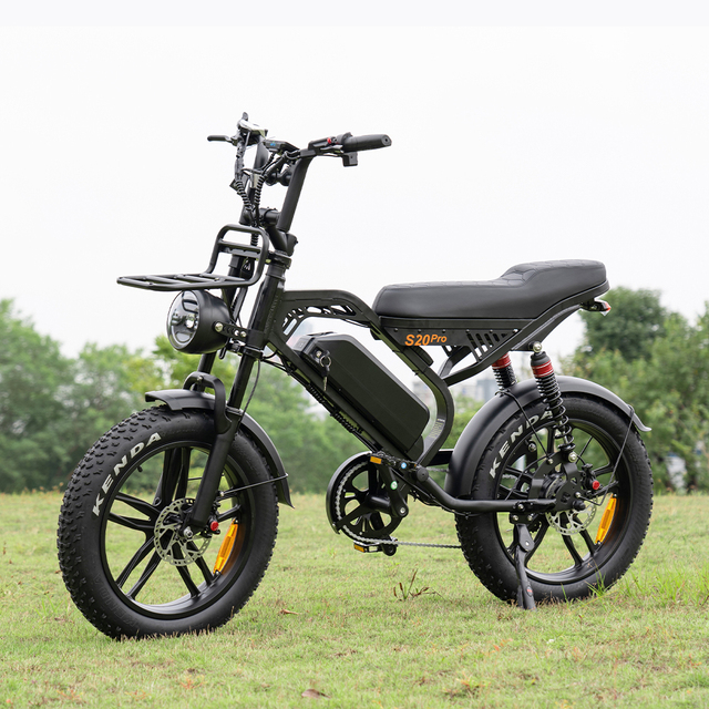 25KM/H 250Watt E-bike V20 Fatbike Fat Tire Electric Bike S20 PRO Fatbike Electric Bicycle 20 Inch Ebike Fat Bike