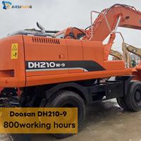 Excavatrice sur chenilles DOOSAN DH210-7 modèle 2023 d'occasion, très demandée, avec moteur fabriqué en Corée, à vendre à prix avantageux