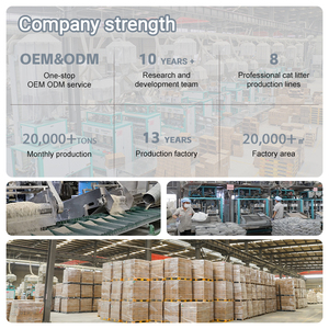 1.5kg kedi kumu koku kontrolü biyobozunur sürdürülebilir toplu tedarik yıkanabilir topaklanma Cassava kedi çöp Pet için - Product Image 6