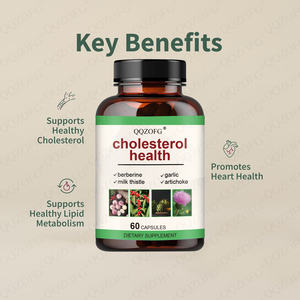 CC OEM TK Vente chaude Capsules pour la santé du cholestérol Gestion du cholestérol Chardon-Marie Ail Globe Artichaut 60 capsules - Product Image 3