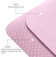 SHENGDE Tapis de Yoga TPE Anti-Dérapant de Pilates Écologique Avancé avec Logo Personnalisé, Vente en Gros à Bas Prix