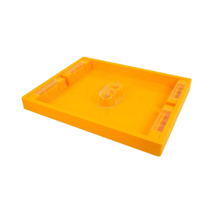 Nouvel équipement d'apiculture : Alimentateur supérieur en plastique Langstroth 10 cadres pour ruche, capacité 1,2 gallon, pour eau et sucre - Product Image 1