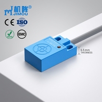 Capteur de Proximité Capacitif en Plastique NPN DC10-30V, Étanche IP67, Q18C, Montage encastré carré, Distance de détection réglable de 1 à 5 mm