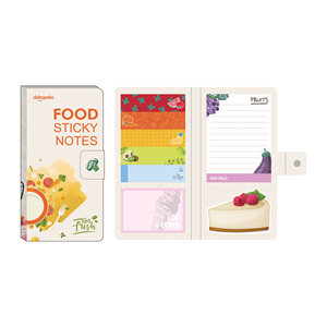 Livret de blocs-notes autocollants mémo personnalisés de haute qualité pour l'école et le bureau - Product Image 3