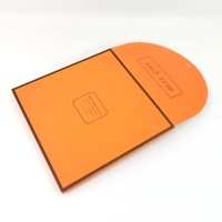 Emballage personnalisé en papier pliable recyclable avec ruban, enveloppes cadeaux, emballage pour foulard en soie, boîte d'emballage
