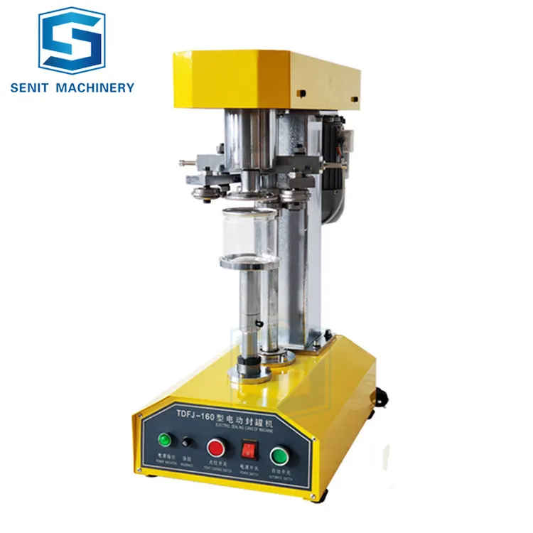 Automatic Pet Can Sealing Machine Canning Beer Can Sealer Cans Sealing Machine