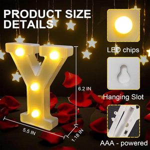 Luce a LED lettere luce numeri e lettere <span class=keywords><strong>parola</strong></span> <span class=keywords><strong>con</strong></span> lampadina per la decorazione della festa di compleanno - Product Image 5