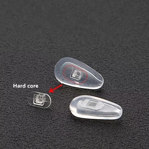 Bantalan Hidung Silikon Sekrup Optik Air Bag Hard Core untuk Kacamata <span class=keywords><strong>Sunglasses</strong></span> Eyewear - Product Image 6