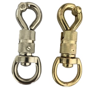 Crochet à dégagement rapide en alliage de zinc pour lanière cheval licou plomb corde cheval tack - Product Image 4