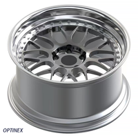 Jantes Concaves Forgées Sur Mesure avec Lèvre Polie 18 19 20 21 Pouces 5x130, 5x120, 5x112, 6x139.7 Noir Brossé pour Voiture Particulière – Remplacement
