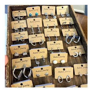 Plata 925 joya joyeria pendientes de tuerca de mariposa de plata de ley a la moda pendientes al por mayor para hombre joyas de plata 925 - Product Image 1