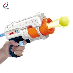 Boys Sport Practice Game Spielzeug Plastic EVA Foam Shooting Bullets Soft Ball Gun Toys