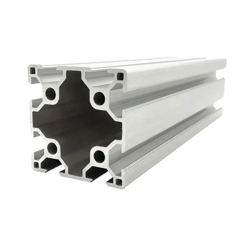 6060 gabinete resistente doble ranura industrial led Perfil de metal de aluminio proteger Marco de aleación impermeable DIY estándar europeo de alta calidad
