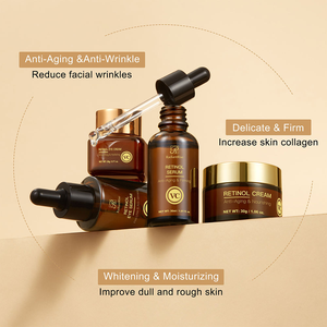 Set di Cura della Pelle Coreano OEM con Astaxantina e Retinolo, Anti-Rughe, Rassodante e Idratante, 4 Pezzi per Donne, Vendita all'Ingrosso - Product Image 5