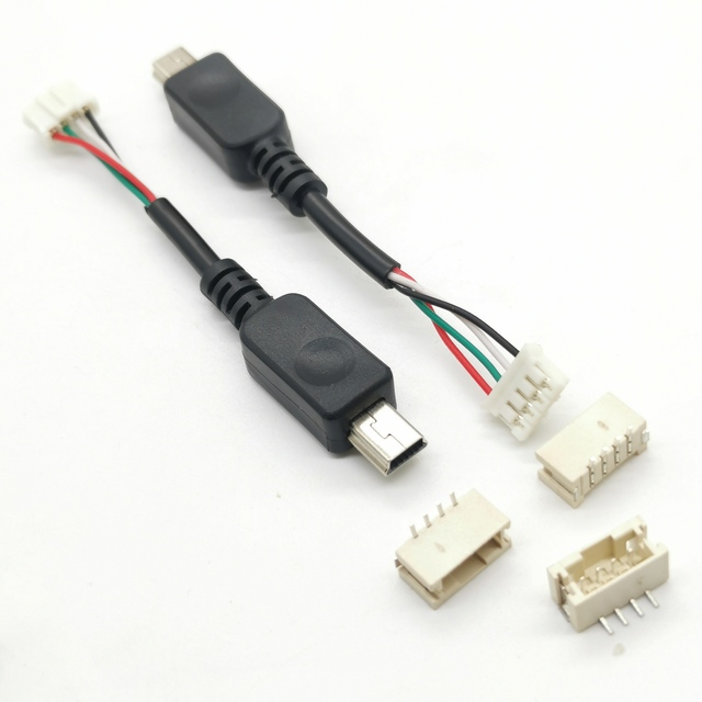 Custom Mini USB A/B Cable with JST Molex 4/5/2Pin Connector Shielding Cable