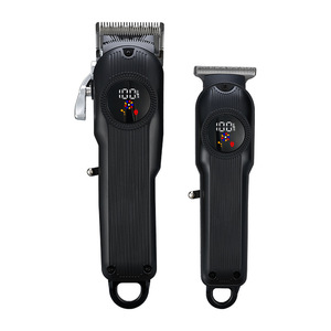 Kit de Aseo Profesional Inalámbrico: Recortadora de Pelo para Barbero, Máquina de Corte Eléctrica Profesional de Precisión 0mm Zero Gapped para Detalles y Acabados - Product Image 4