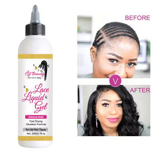 Không thấm nước đàn hồi đầu ban nhạc cạnh kiểm soát ren Tint Mousse Remover màu Nhẫn-Tóc giả cài đặt <span class=keywords><strong>kit</strong></span> bao gồm tan chảy phun ren keo - Product Image 2