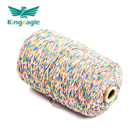 Kingeagle Offre Spéciale espace teint panaché 6NM Polyester Chenille fil fantaisie pour écharpe bébé